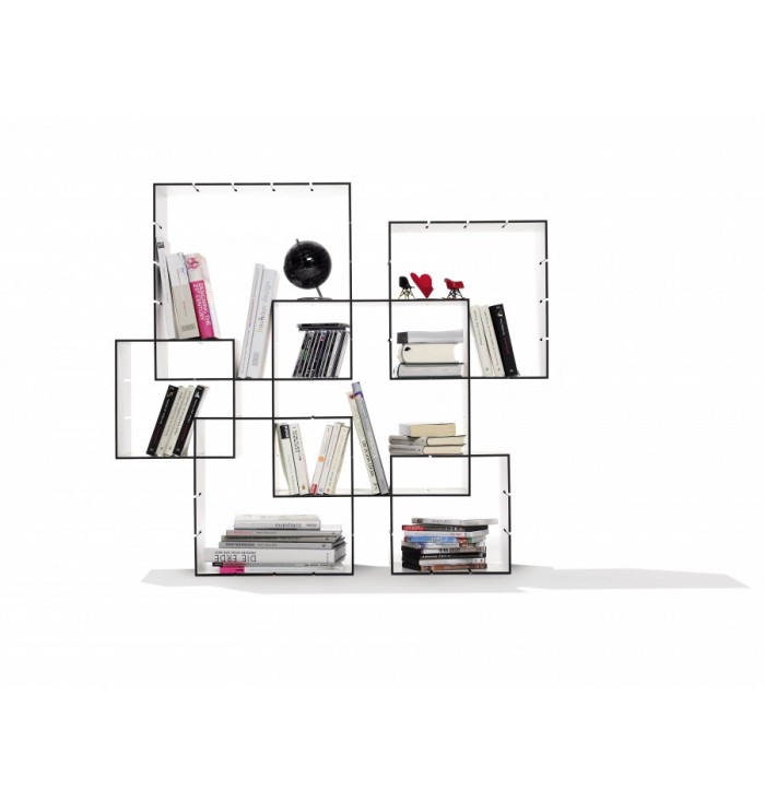 Buy Modular Wall Library Konnex 3 Modules In Set Le Civette sul Comò