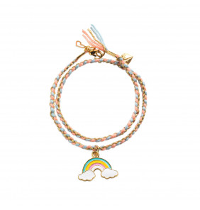 Duo Jewels - rainbow kumihimo - Djeco