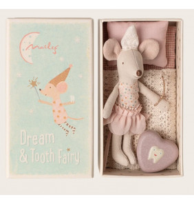 Tooth Fairy Mouse - pink - Maileg