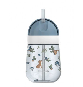 Borraccia con cannuccia 300 ml - Forest friends - Little Dutch