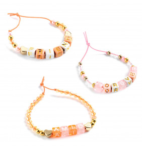Crea braccialetti Alfabeto ORO - Djeco