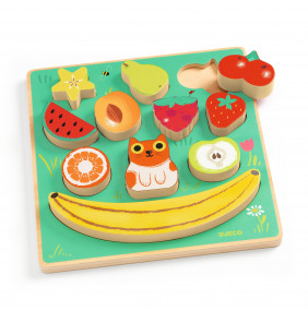 Puzzle un legno Puzz & Boom Happy - Djeco