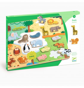Puzzle in legno Animo - Djeco