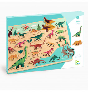 Puzzle in legno Dino - Djeco