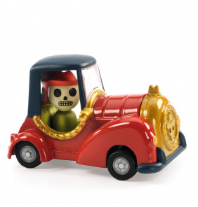 Toy car Crazy Motors - Red Skull - Djeco