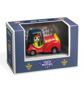 Toy car Crazy Motors - Red Skull - Djeco