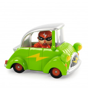 Toy car Crazy Motors - Green Flash - Djeco
