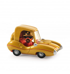 Macchinina giocattolo Crazy Motors - Golden star - Djeco