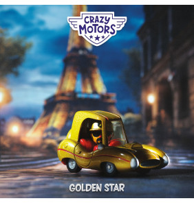 Macchinina giocattolo Crazy Motors - Golden star - Djeco