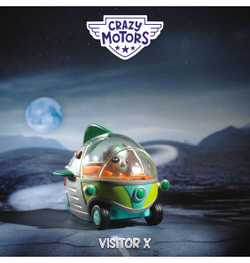 Macchinina giocattolo Crazy Motors - Visitor X - Djeco