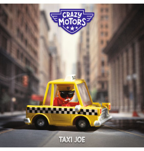 Macchinina giocattolo Crazy Motors - Taxi Joe - Djeco