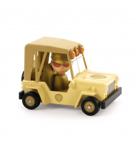 Macchinina giocattolo Crazy Motors - Lion Safari - Djeco