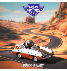 Macchinina giocattolo Crazy Motors - Piranha Kart - Djeco