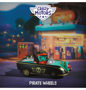 Macchinina giocattolo Crazy Motors - Pirate Wheels - Djeco