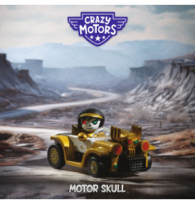 Toy car Crazy Motors - Motor Skull - Djeco