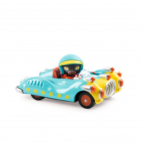 Macchinina giocattolo Crazy Motors - Blue Gun - Djeco