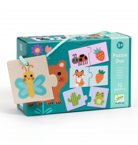 Puzzle Duo 24 pezzi - Colouri - Djeco